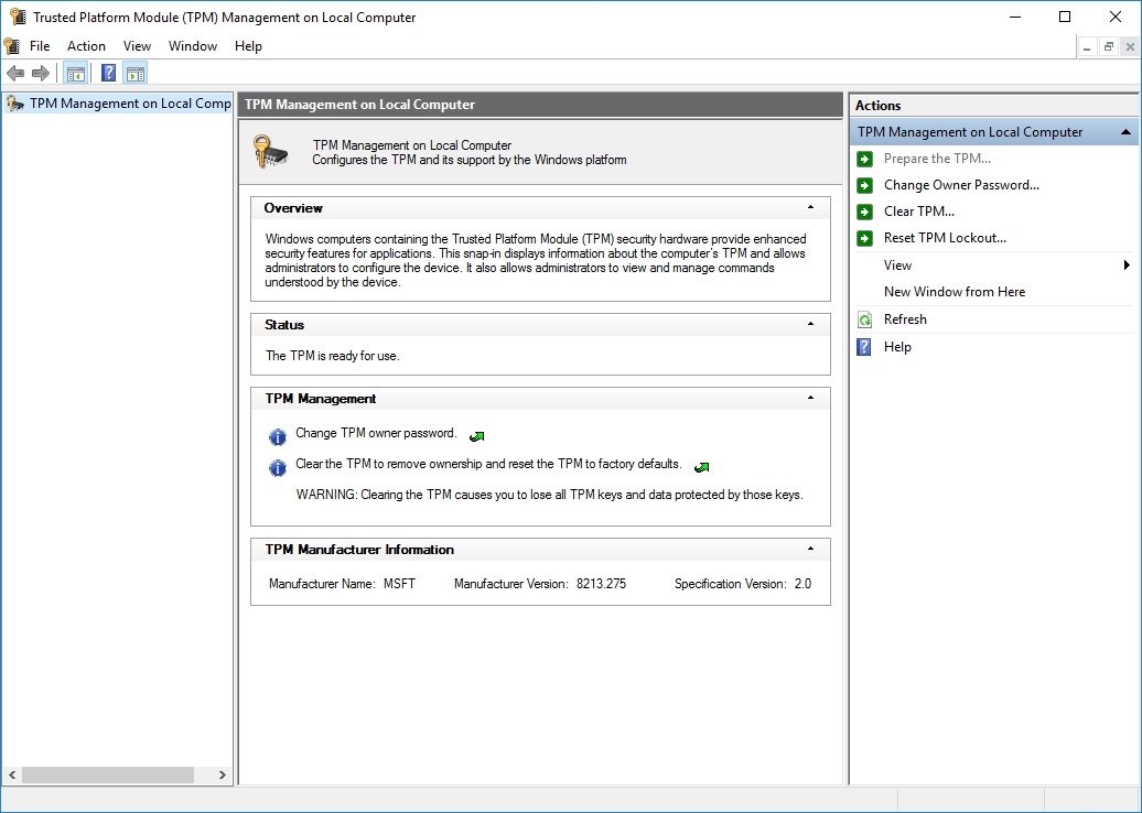 Troubleshooting Common TPM Issues Troubleshooting Common TPM Issues