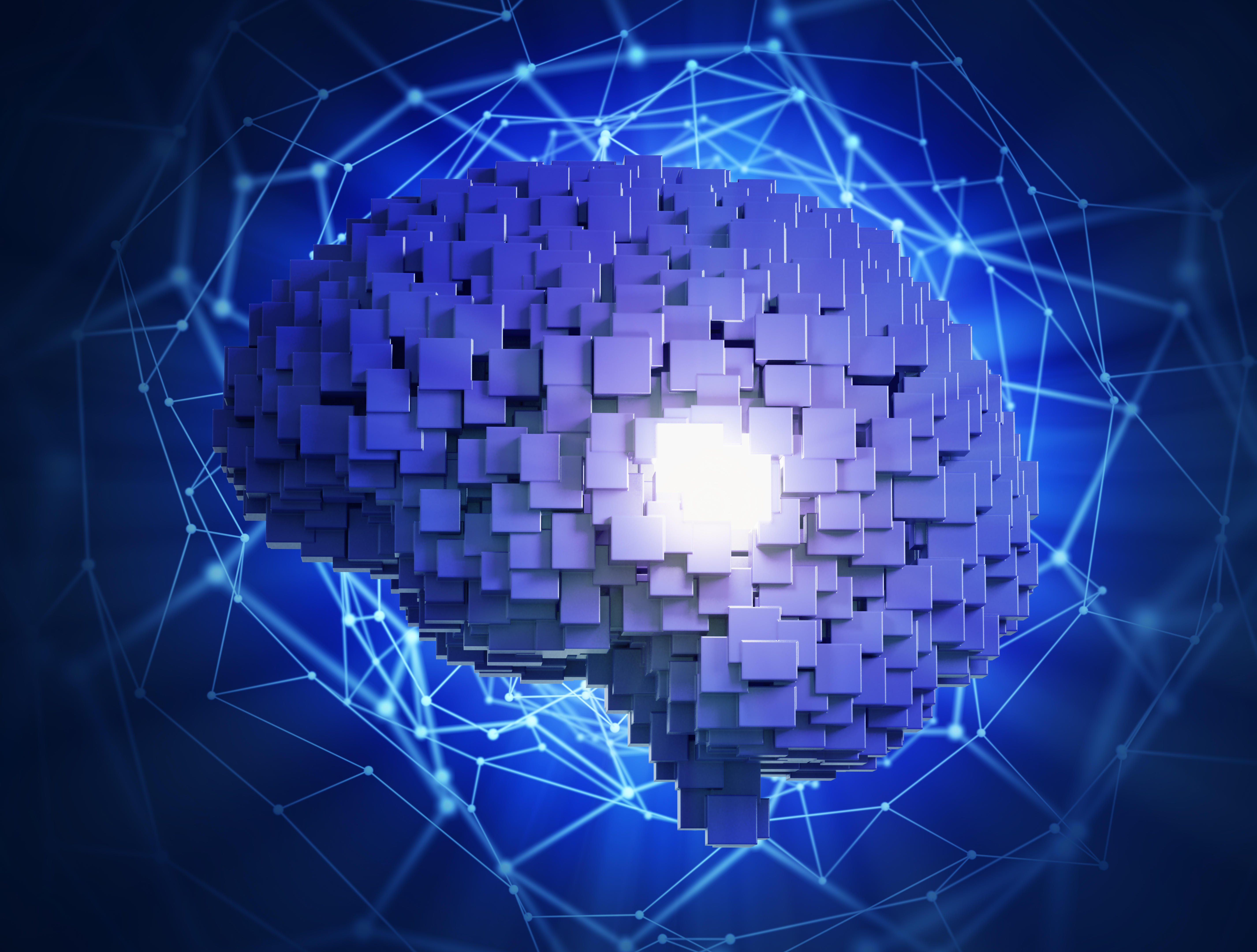 artificial intelligence 3D concept