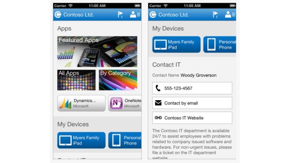 Microsoft Releases Windows Intune Company Portal Apps for iOS and Android
