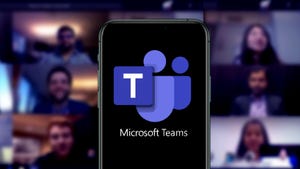 Microsoft Teams video meeting