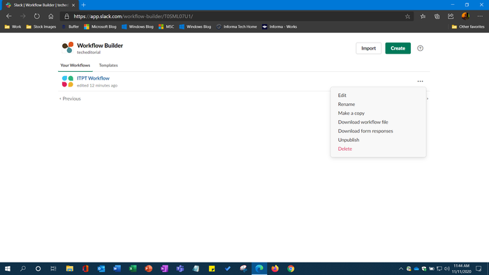 slack workflow builder screenshot slack workflow builder screenshot