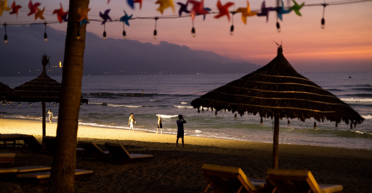My Khe beach in Da Nang, Vietnam