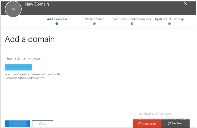 How to Add a New GoDaddy Domain in Office 365