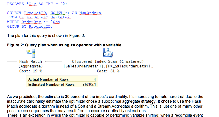 SQL Server Query Optimization: No Unknown Unknowns