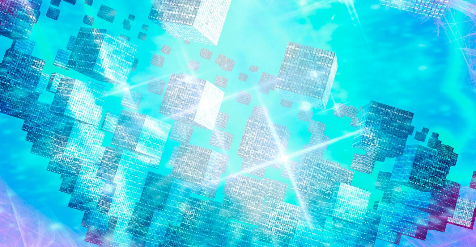 blue quantum computing blocks