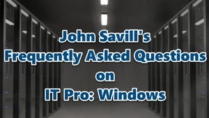 John Savill FAQs on IT Pro