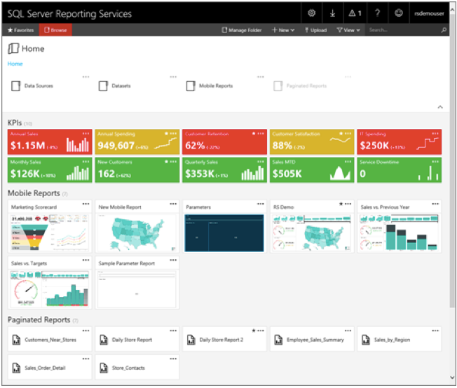 SharePoint 2016 and SQL 2016 Business Intelligence