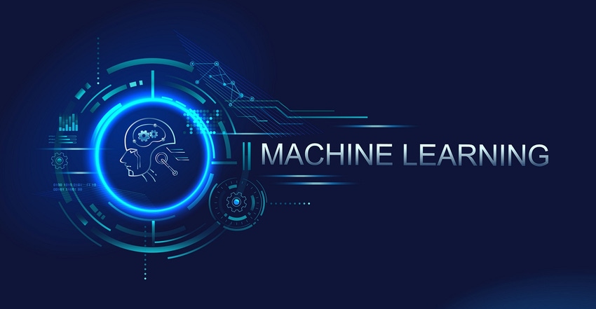 machine learning banner next to machine learning logo