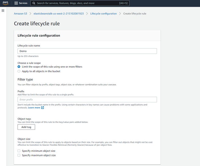 How To Create Data Lifecycle Management Rules for AWS S3, Part 2