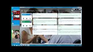 The Bing Translator Competitor, SpeechTrans, Demos at HP Discover