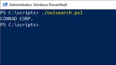 Use PowerShell To Scan Network for Connected Devices