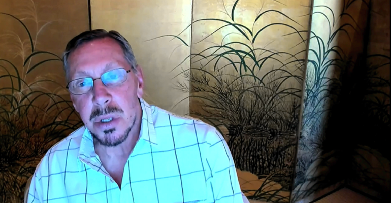 Larry Ellison at Oracle Live