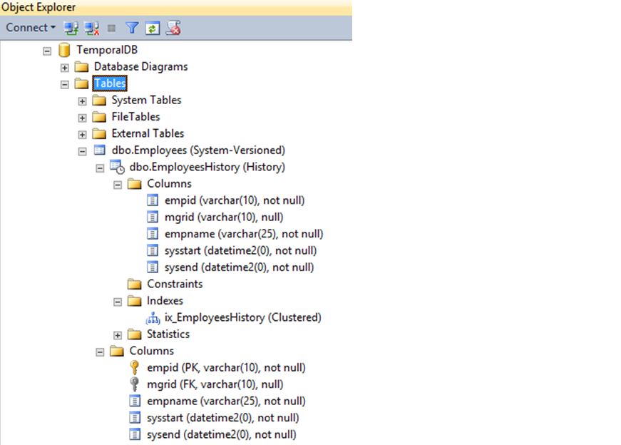 First Look at System-Versioned Temporal Tables-Part 1: Creating Tables and Modifying Data