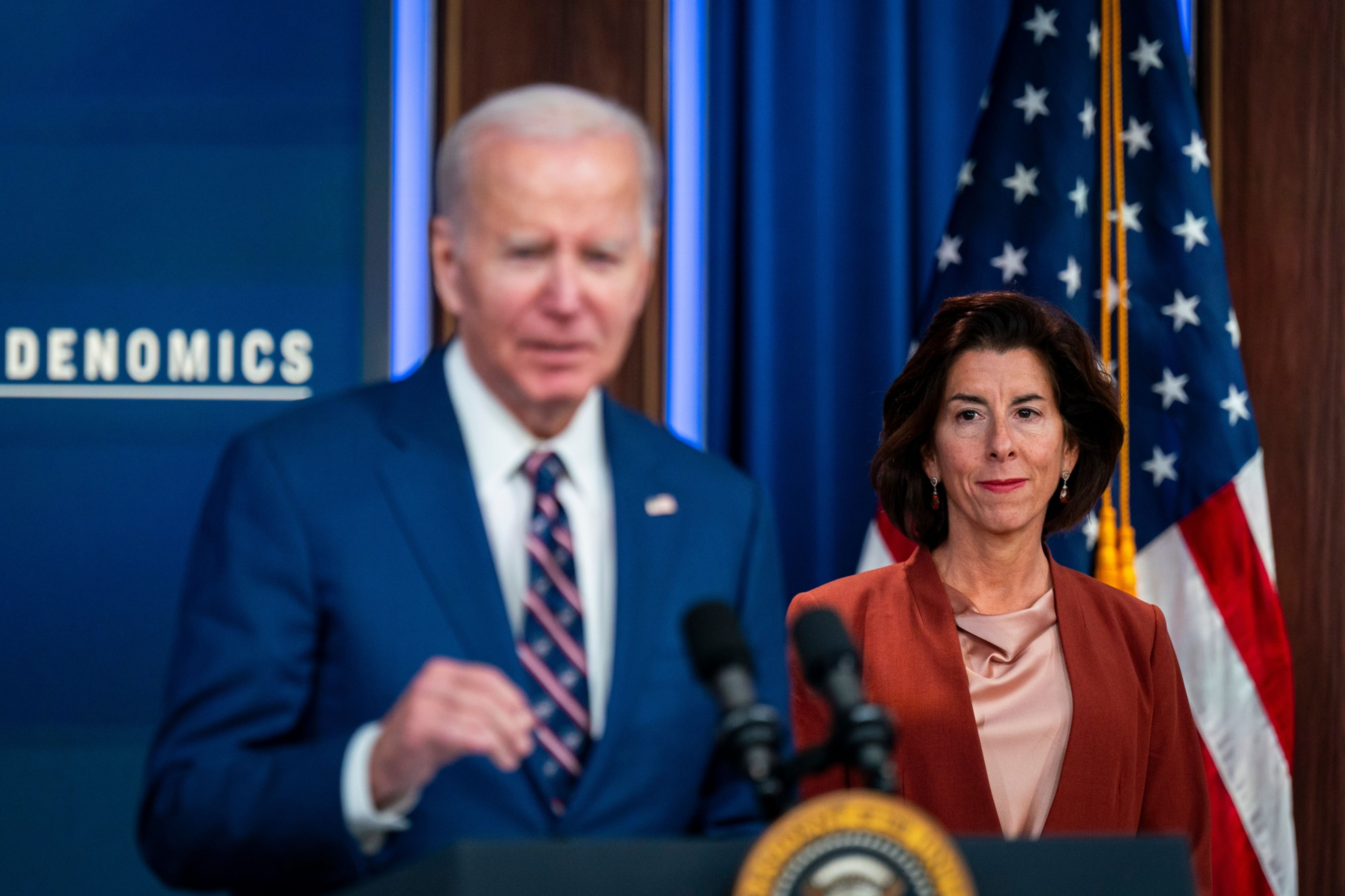 US Commerce Secretary Gina Raimondo