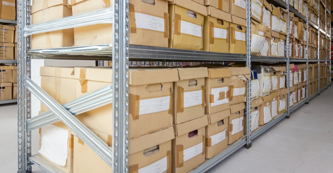 files stored in bins files stored in bins