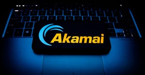 Akamai logo on top of a keyboard Akamai logo on top of a keyboard