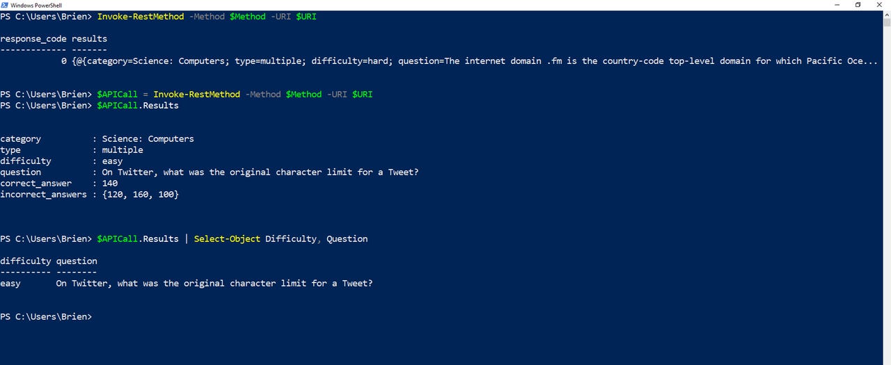 Getting Started With REST APIs in PowerShell