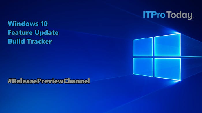 Windows 10 Release Preview Channel Build Tracker Base
