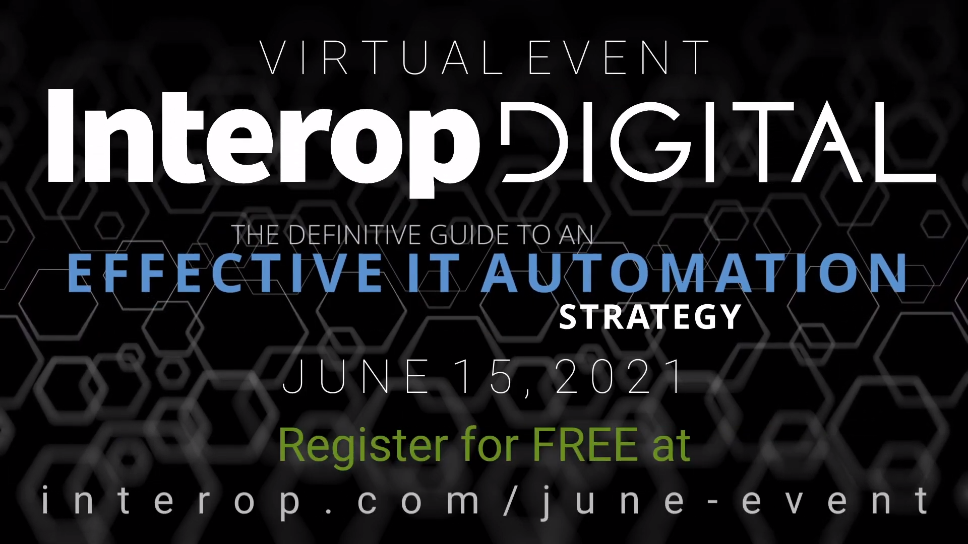 interop 2021 june IT automation event