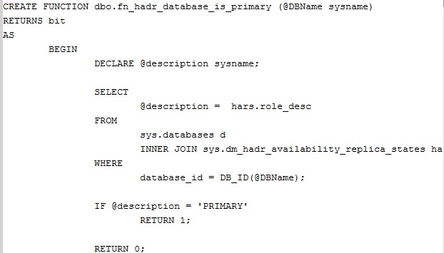 AlwaysOn Availability Groups and SQL Server Jobs, Part 17: Creating Jobs to Check on Synchronization AlwaysOn Availability Groups and SQL Server Jobs, Part 17: Creating Jobs to Check on Synchronization