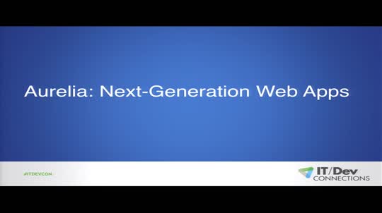Aurelia: Next-Generation Web Apps