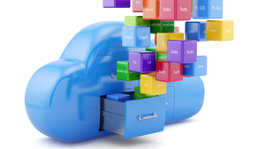 programming languages coming out of a drawer in a cloud programming languages coming out of a drawer in a cloud
