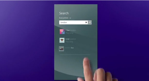Bing Smart Search in Windows 8.1