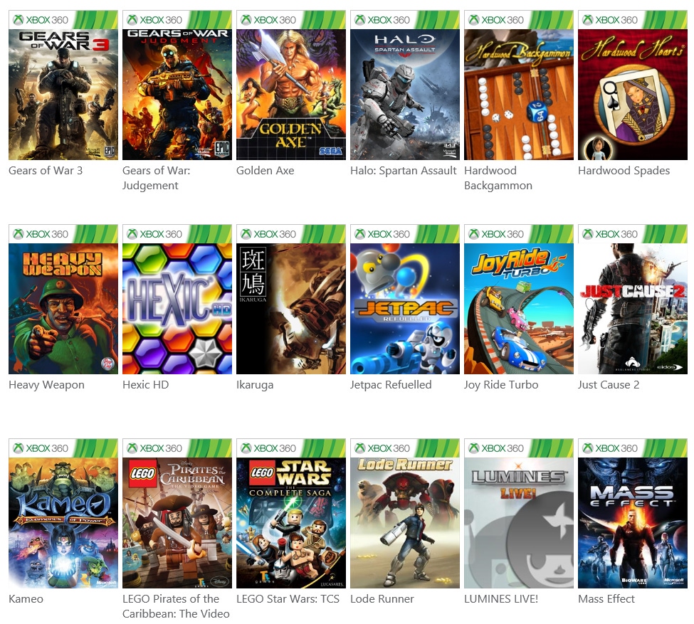 Microsoft unveils initial Xbox 360 backwards compatible titles for