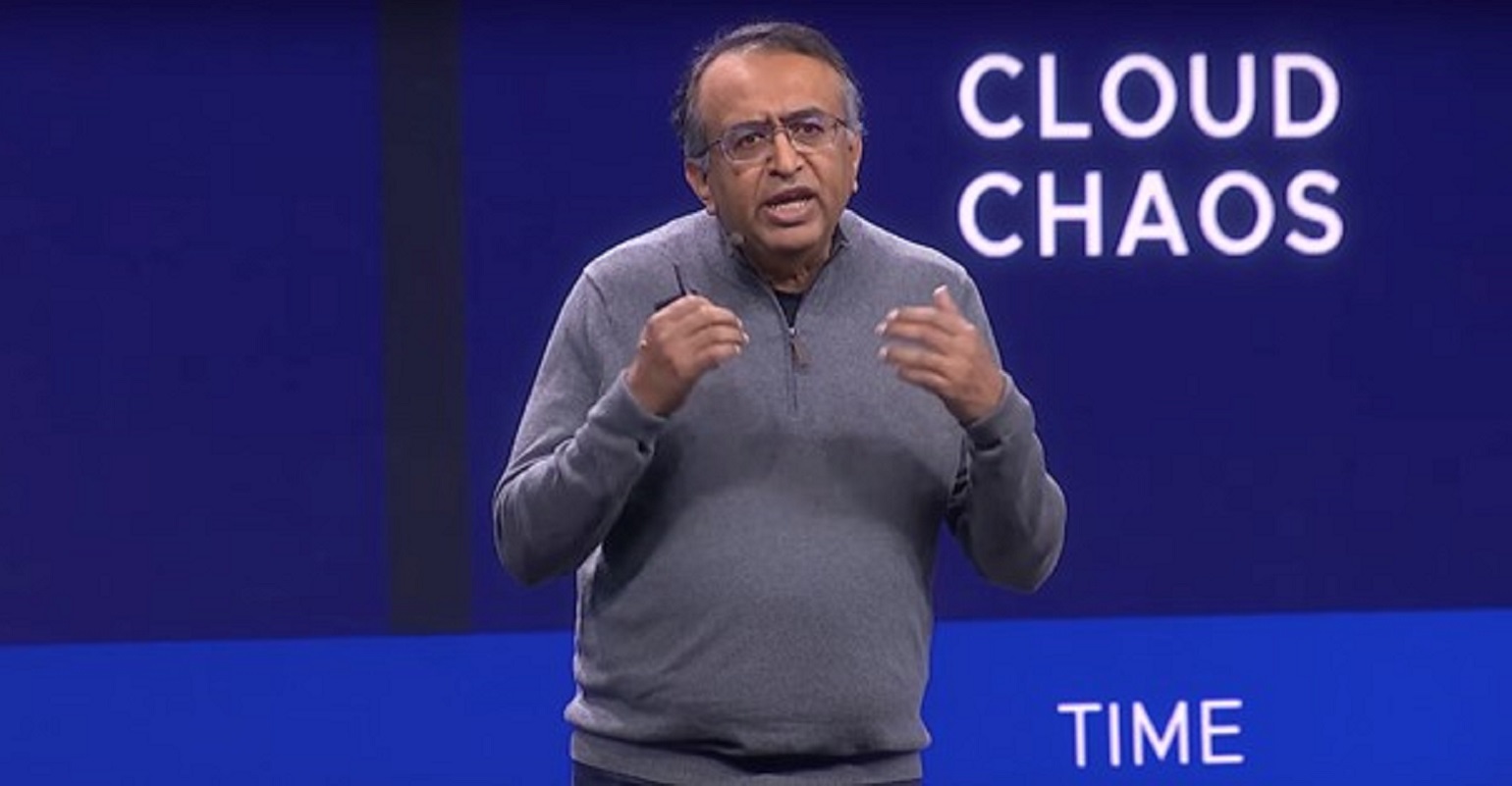 VMware CEO Rangarajan Raghuram at VMware Explore
