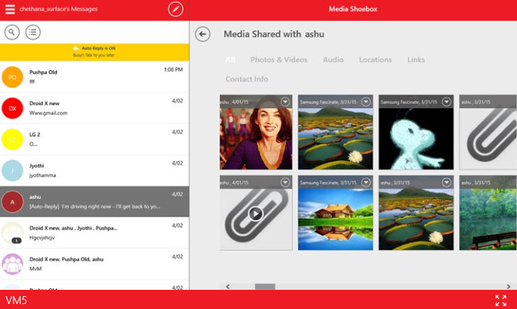 Text from Your Windows 8.1 Device with Verizon Messages