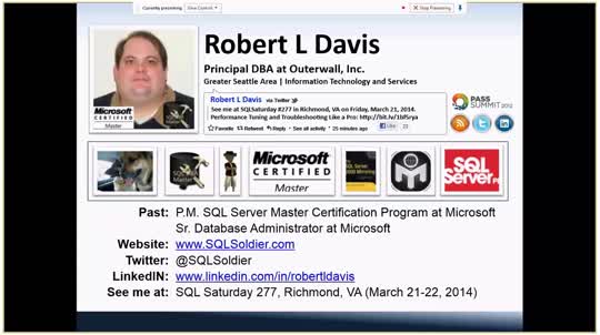 Session 1: Data Integrity and Recovery
