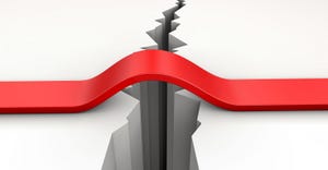 red bridge over gap red bridge over gap