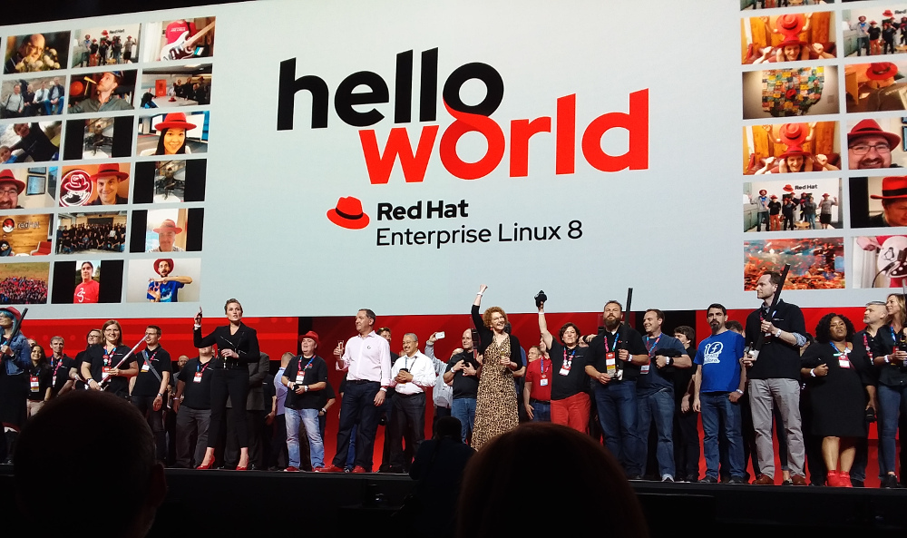 Jim Whitehurst ending opening keynote at Red Hat Summit