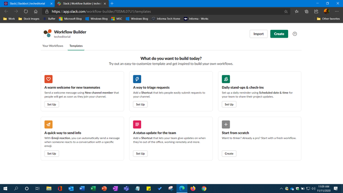 slack workflow builder screenshot slack workflow builder screenshot