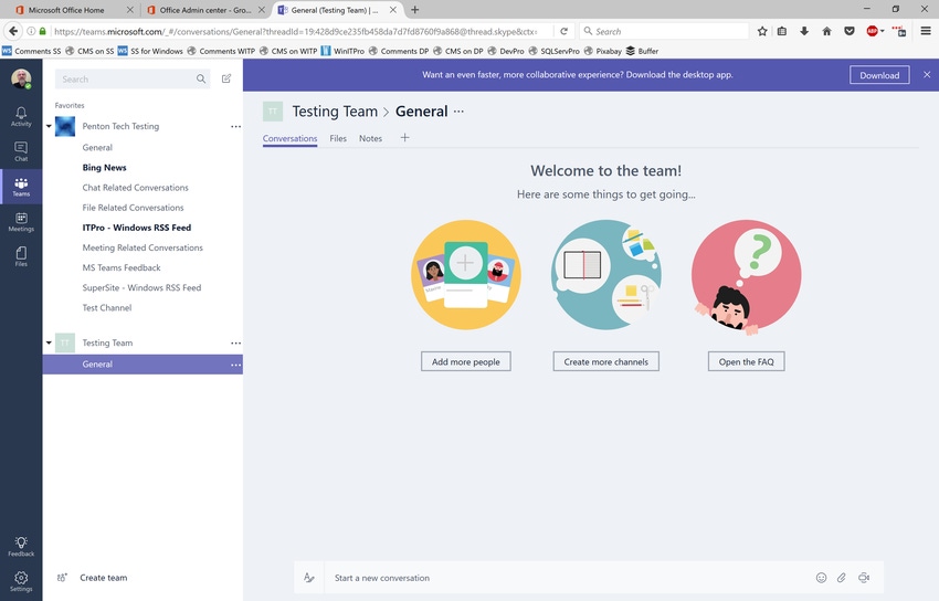 Quick Tip: How To Create a Team in Microsoft Teams