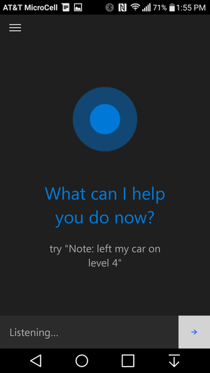 Gallery - Cortana on Android