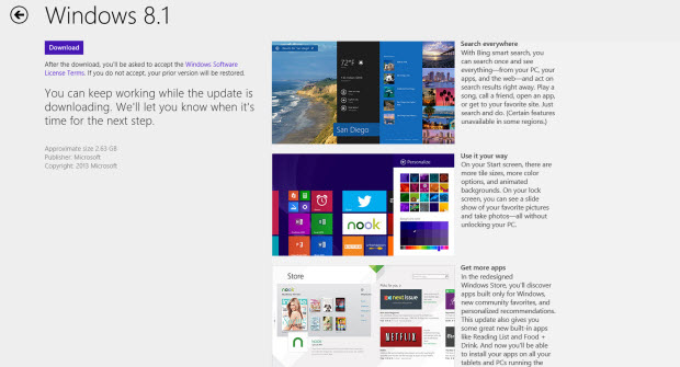 The Sure-Fire Method to Locate the Windows 8.1 Upgrade in the Windows Store App