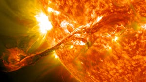 closeup image of the sun