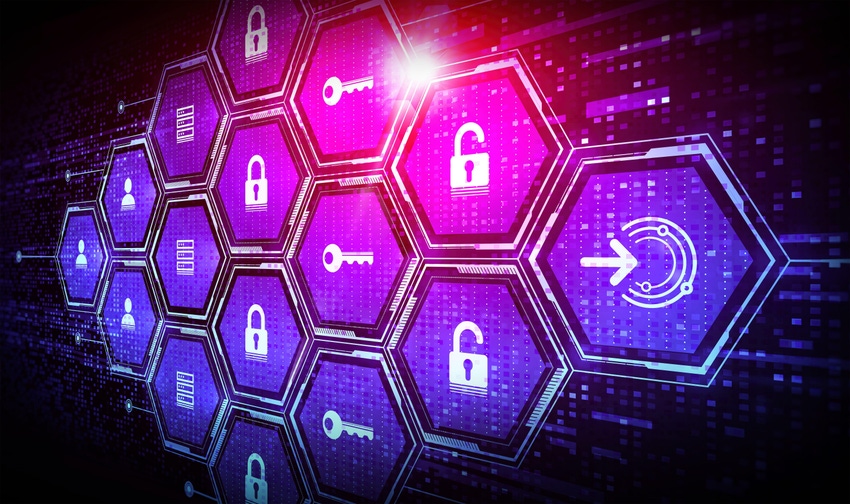 digital access icons on an abstract technology background digital access icons on an abstract technology background