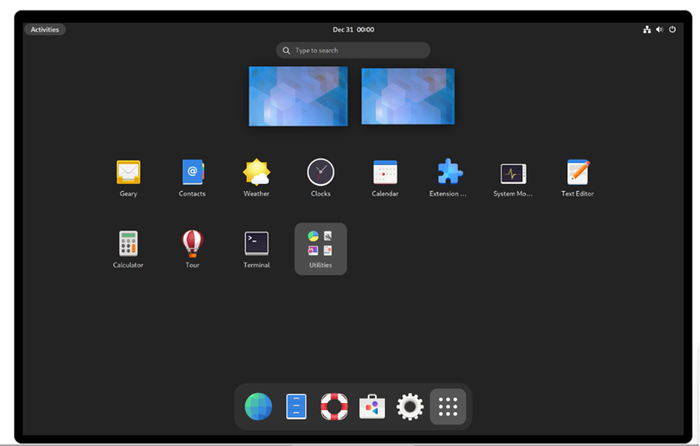 carbonOS user interface carbonOS user interface