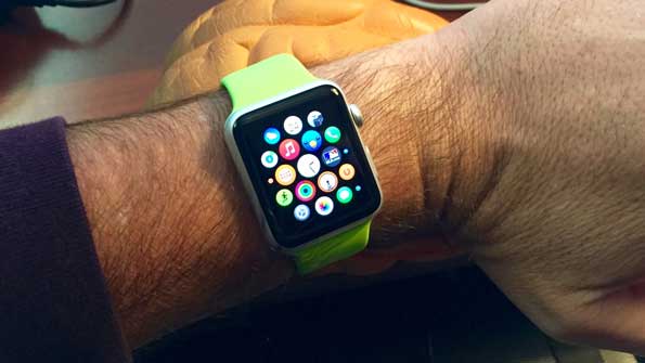 Apple Watch on my own hairy sorry wrist