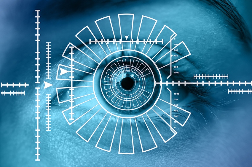 Image of Eye Scan for Security