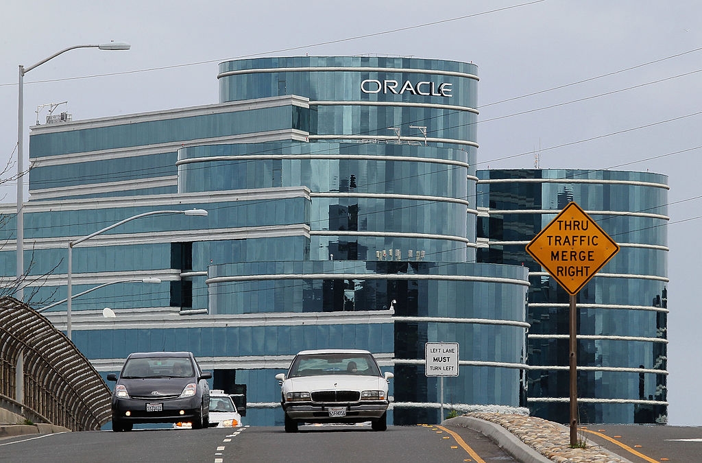 Oracle headquarters in Redwood Shores, California
