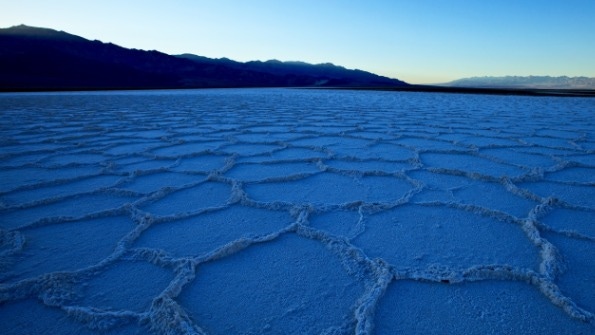 azure image of Death Valley