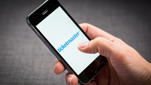 ticketmaster app on a smartphone