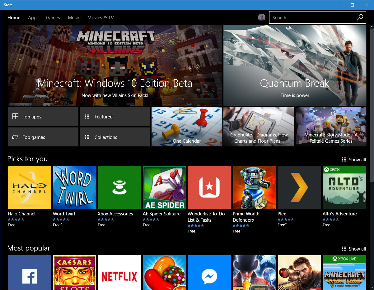Windows 10 Anniversary Update Now Available; Windows Store Open to ...