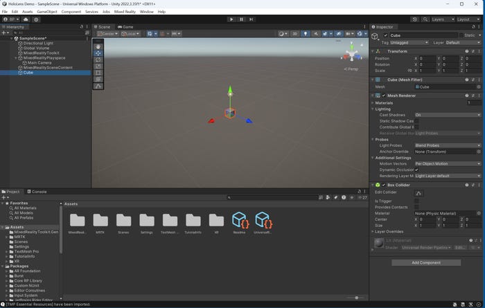 unity screenshot displaying Inspect tab unity screenshot displaying Inspect tab