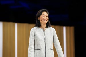 Google's director of cloud security, Jennifer Lin, speaks at Google Cloud Next 2019