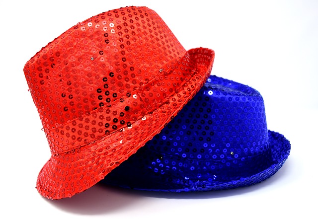 Red Hat over IBM blue hat Red Hat over IBM blue hat