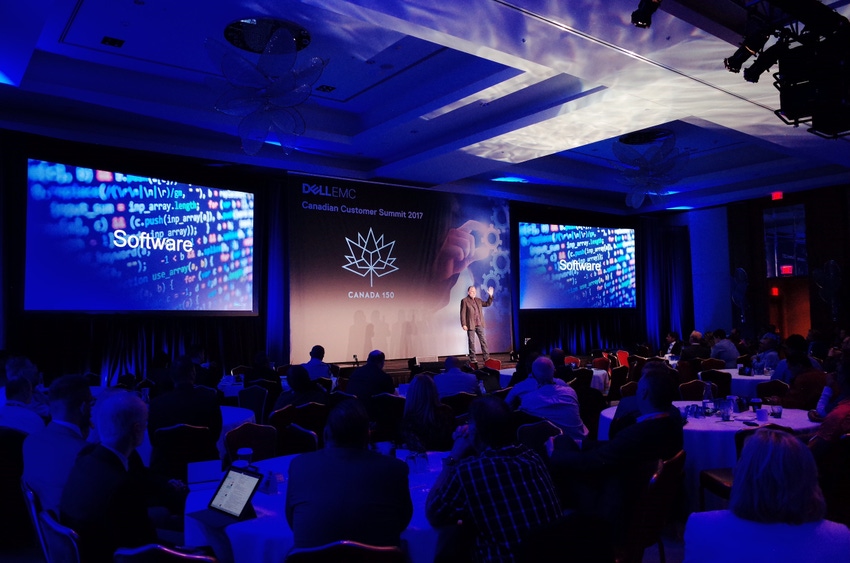 Dell EMC Canadian Customer Summit featured many speakers and demos